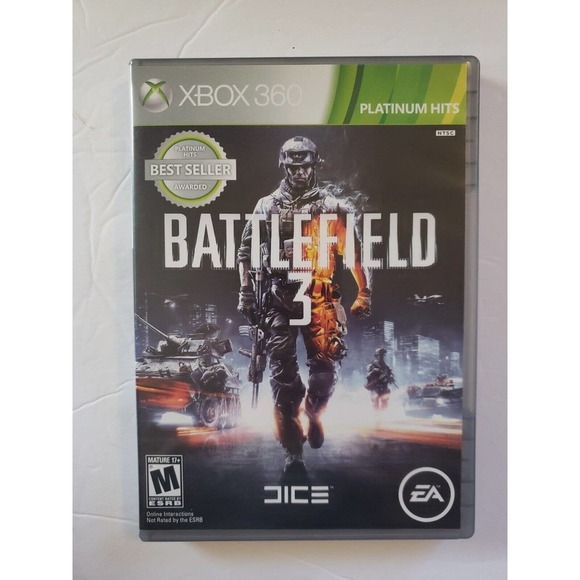 Microsoft Other - Platinum Hits Battlefield 3 (Microsoft Xbox 360, 2011)